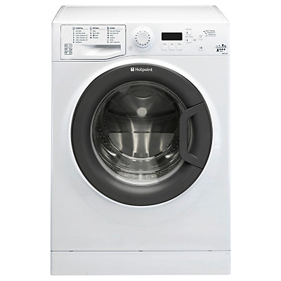Hotpoint Signature WMSIF8437BC Freestanding Washing Machine, 8kg Load, A+++ Energy Rating, 1400rpm Spin, White